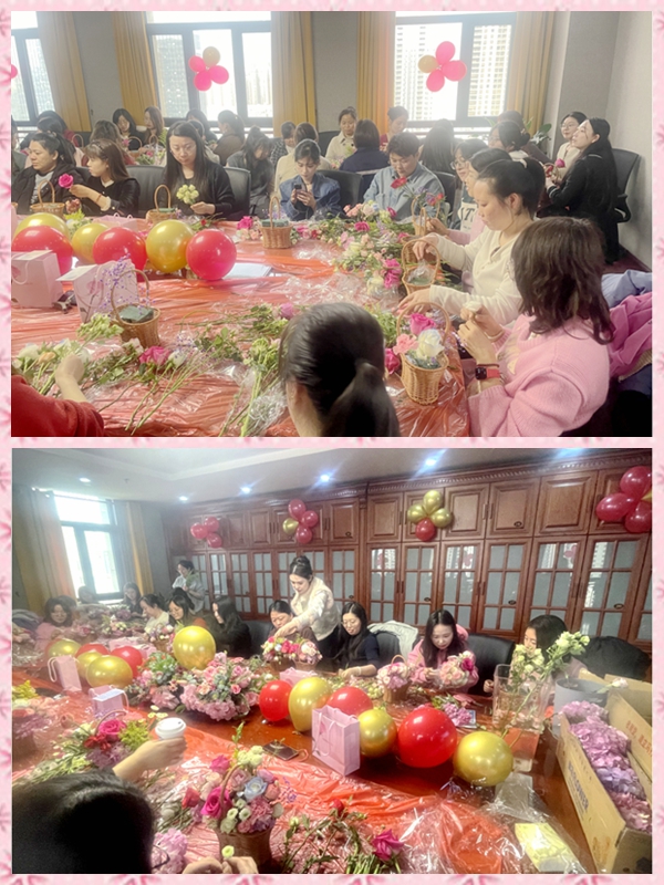 【公司新闻】“浓情花意，醉美公众”花艺沙龙活动