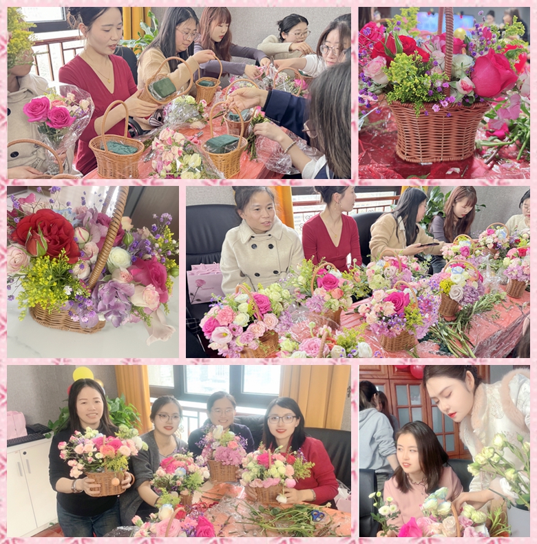 【公司新闻】“浓情花意，醉美公众”花艺沙龙活动